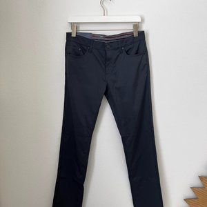 NWT JACHS NY BLACK STRAIGHT FIT PERFORMANCE TECH PANTS IN BLACK SIZE 31x32 $119